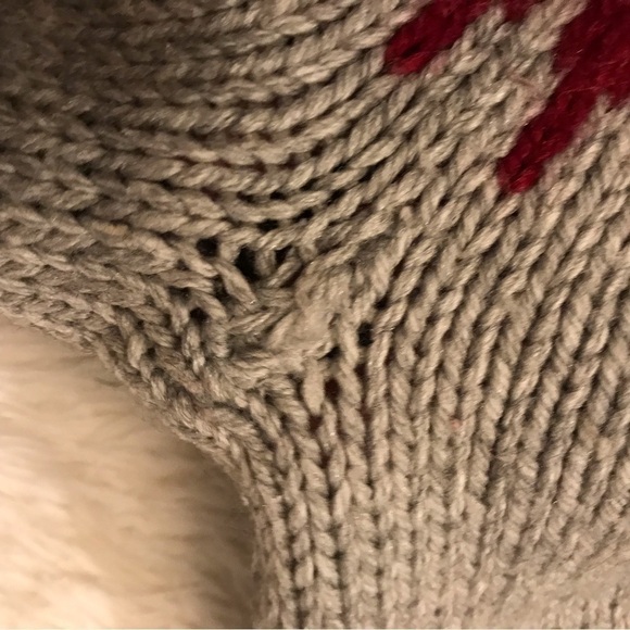 𝅺homemade/ handmade vintage sweater. Women’s size L. Unisex. - Picture 3 of 4